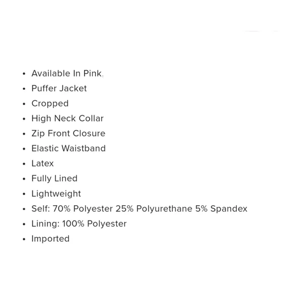 Large Shiny Pink Jacket - Picture 3 of 5